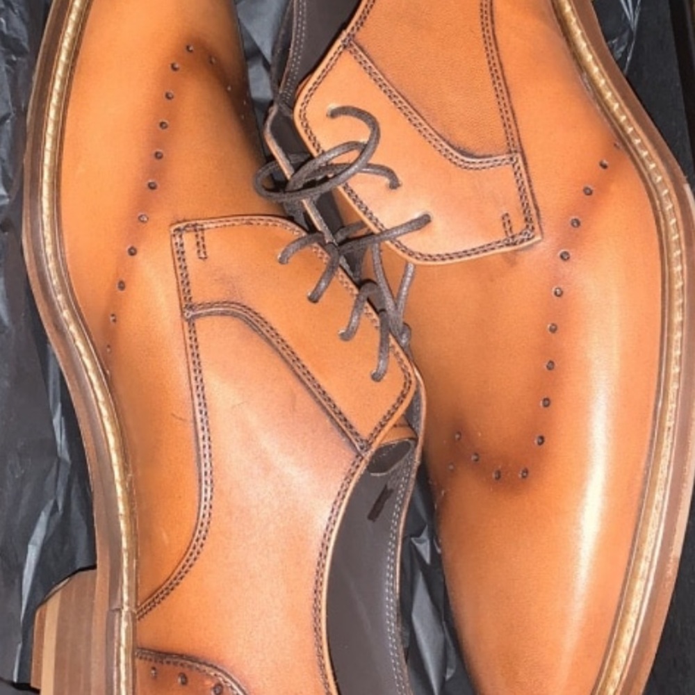 BRUNOMAGLI Brown Dress Shoes